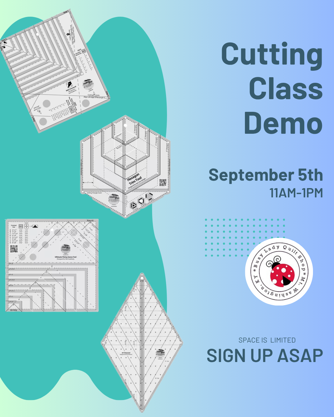 Cutting Class with Jennifer - September 5th
