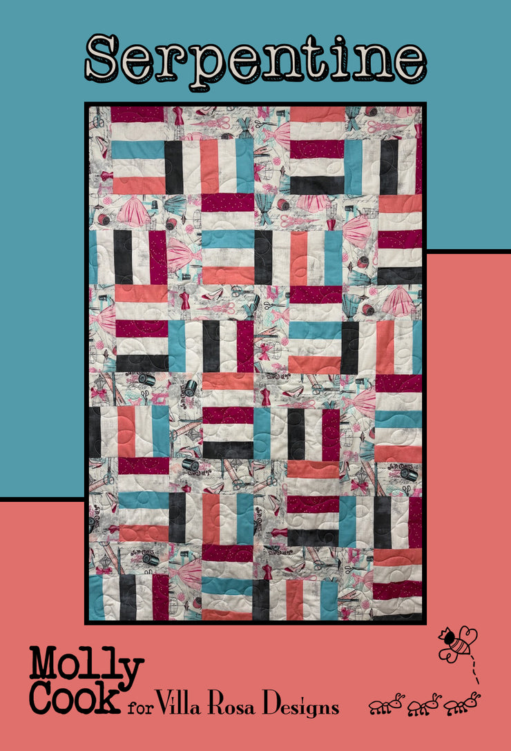 Serpentine Quilt Pattern