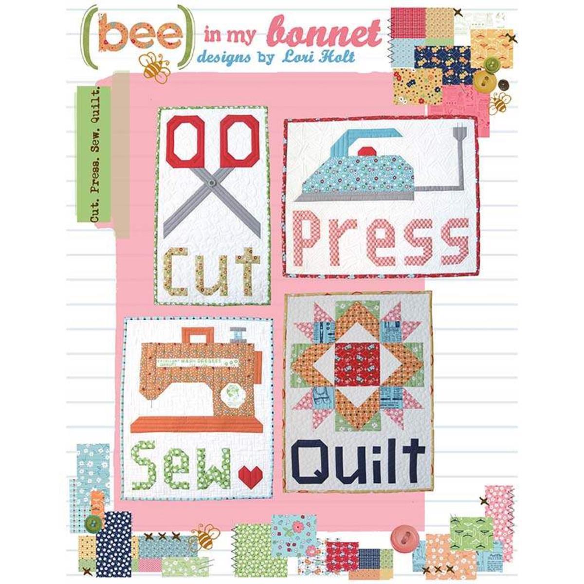Bee in my Bonnet Cut Press Sew Quilt Pattern