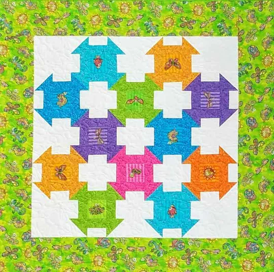 Sun Bright Baby Quilt Pattern