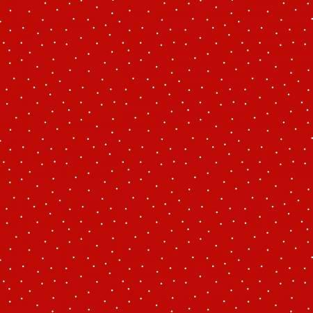 Pindots White Dots on Red