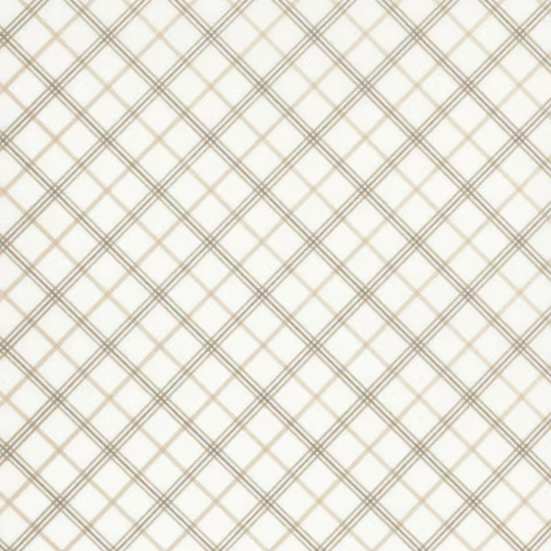Kimberbell Basics Taupe Plaid