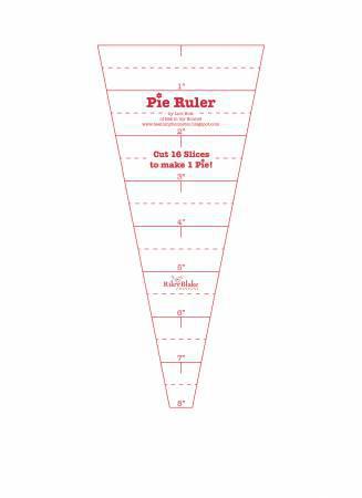 Sew Simple Pie Ruler Template