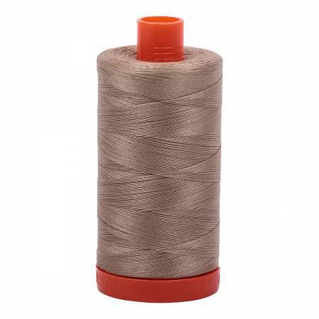Aurifil Mako Cotton Thread Solid 50wt 1422yds Linen