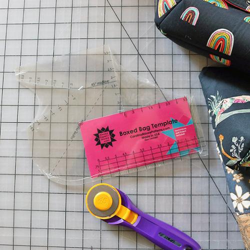 Boxed Bag Template