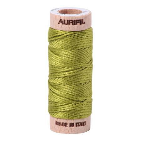 Aurifil Floss Cotton 6-Strand 18yd Solid Light Leaf Green
