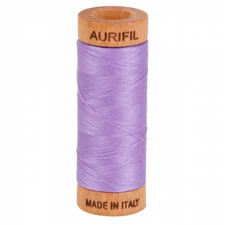 Aurifil Mako Cotton Thread Solid 80wt 300yds Violet