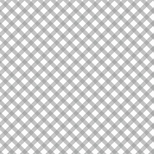Grey Bias Gingham