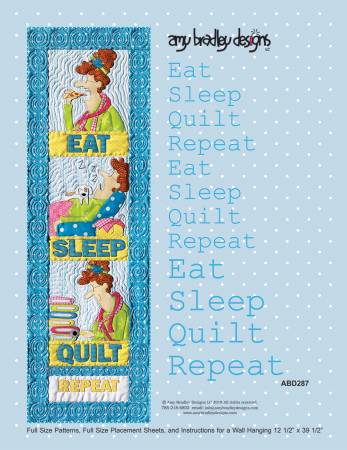 Eat Sleep Quilt