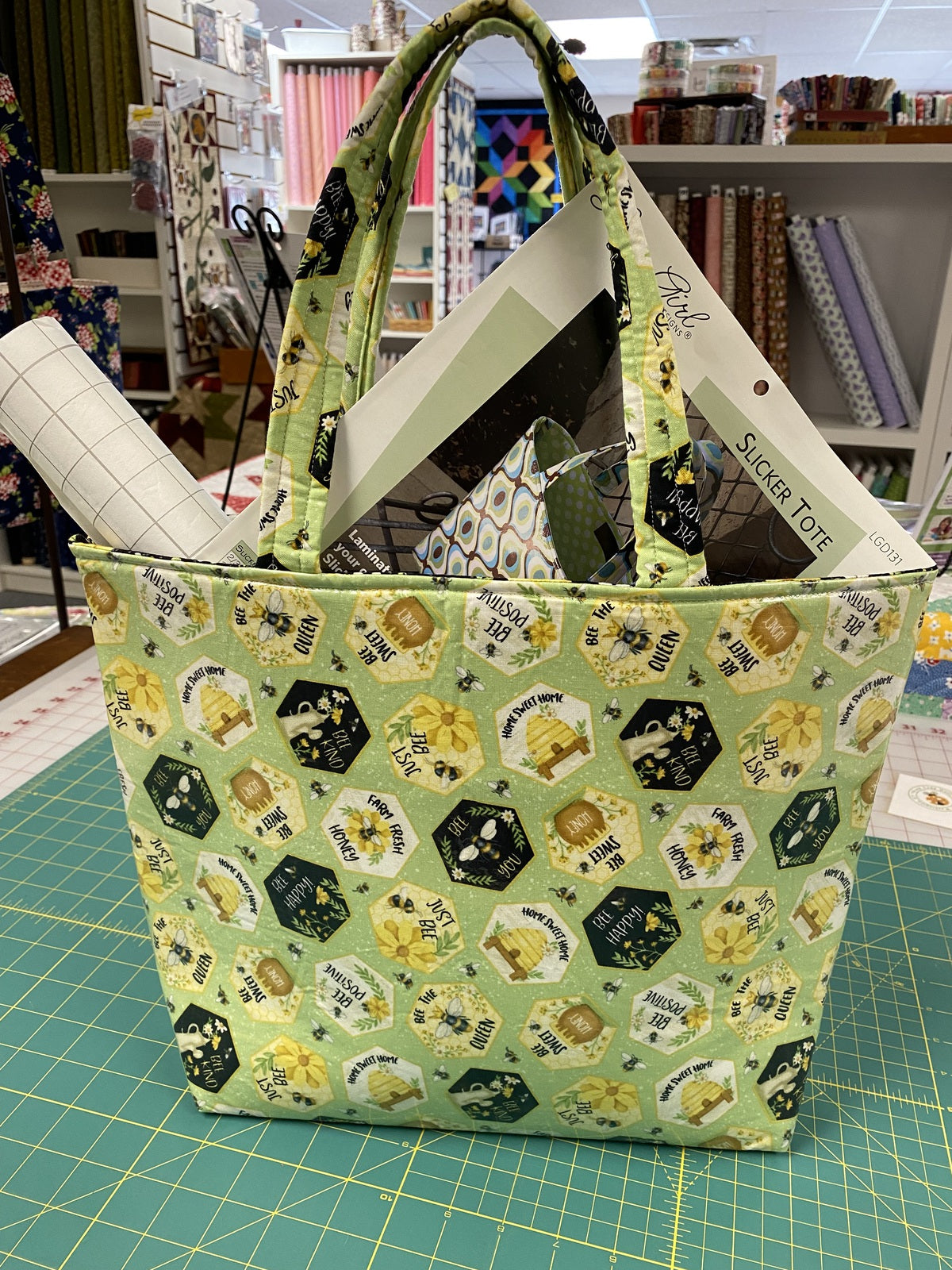 Lazy Girl Slicker Tote Pattern