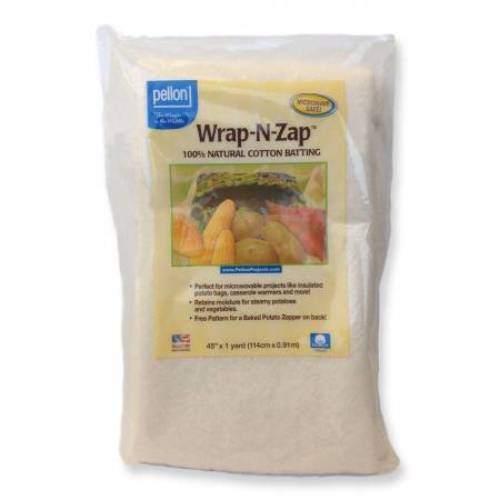 Pellon Wrap N Zap Batting 45in x 36in