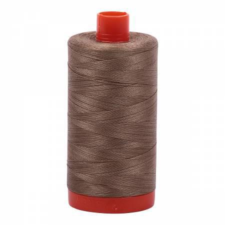 Aurifil Mako Cotton Thread Solid 50wt 1422yds Sandstone
