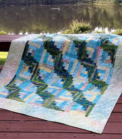 Sun Surf and Seaweed Quilt Pattern