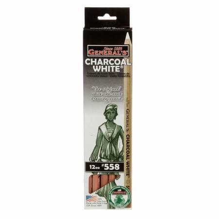 General's Charcoal White Pencil