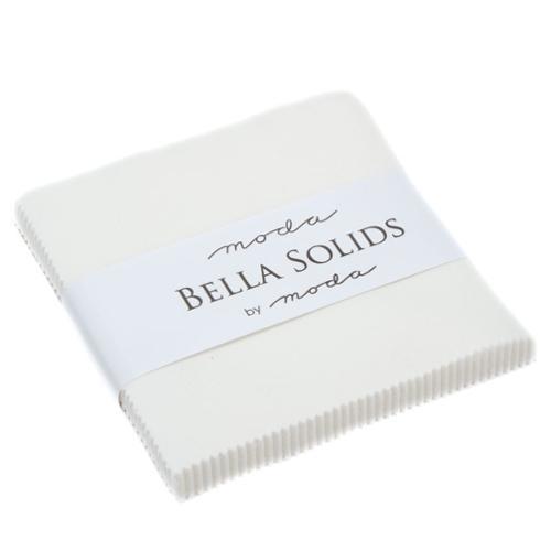 Bella Solids Charm Pack - Off White
