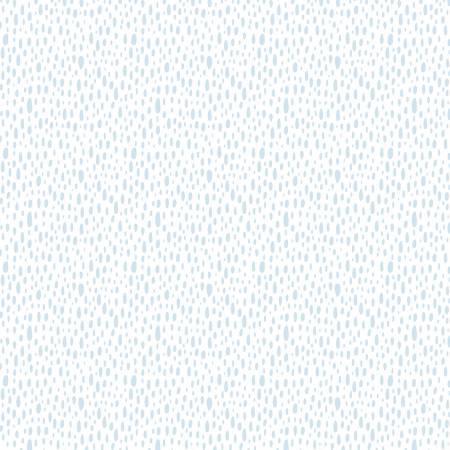 Whimsy II - Rain Drops Light Blue