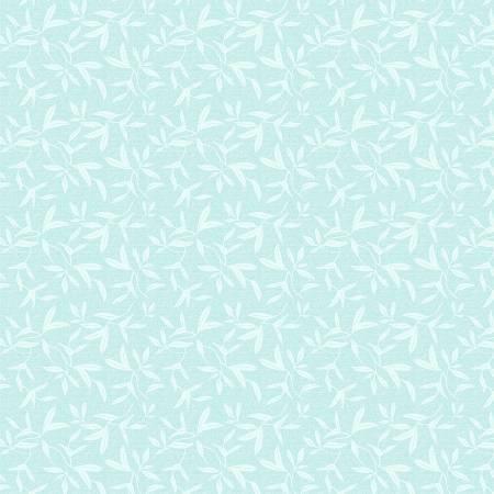 Whimsy II - Tossed Sprigs Light Mint
