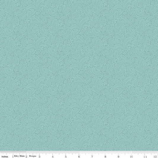 York Fern - Duck Egg Blue