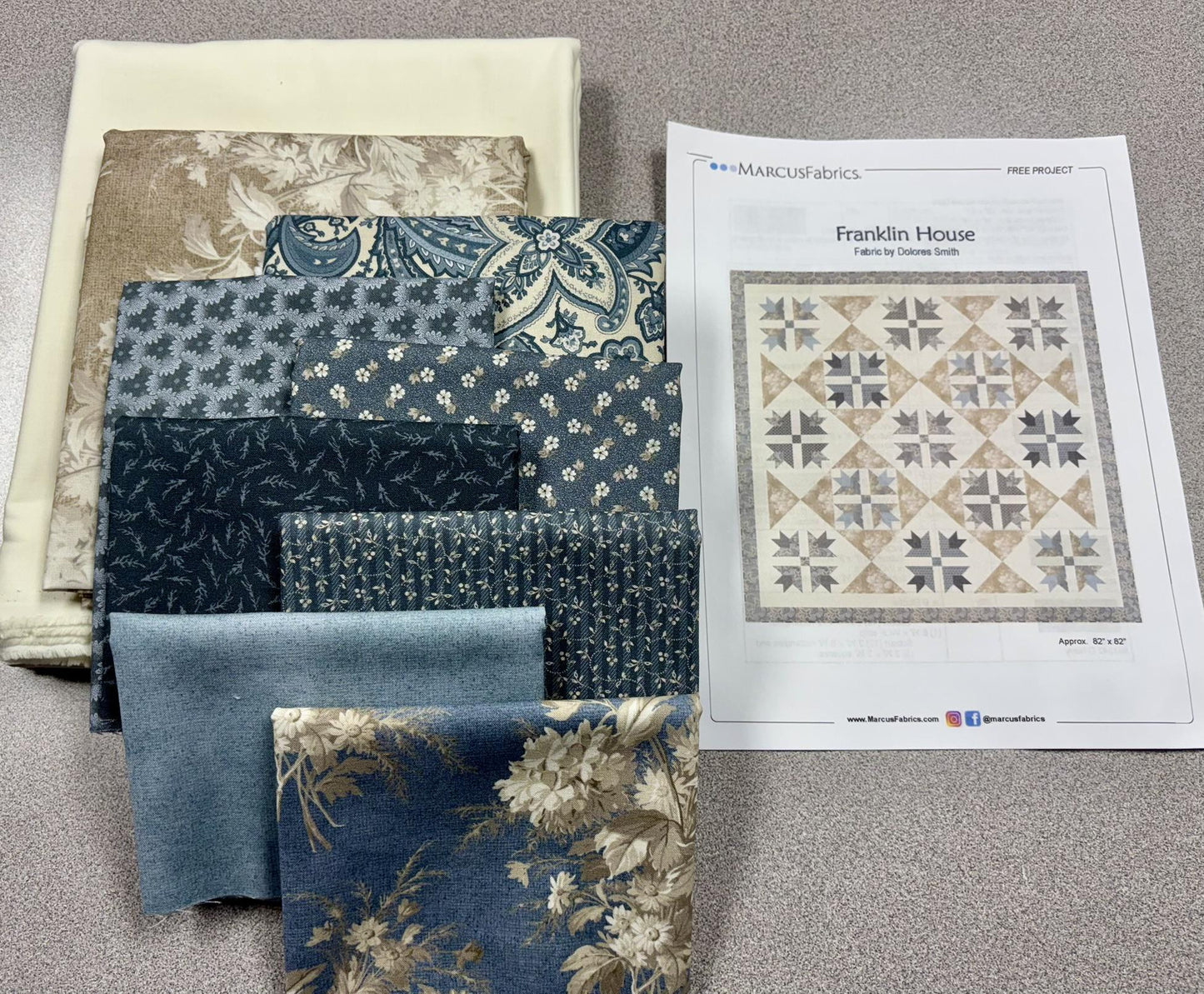 Franklin House Quilt Kit