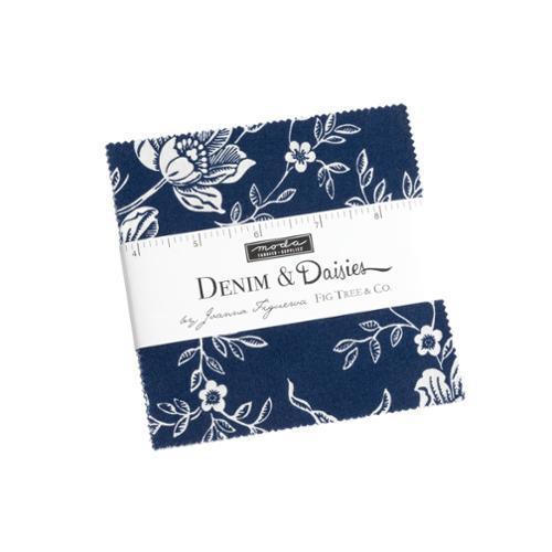 Denim Daisies Charm Pack