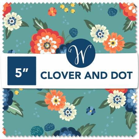Clover & Dot Charm Pack 5" Squares