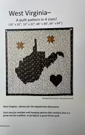 West Virginia Quilt Pattern