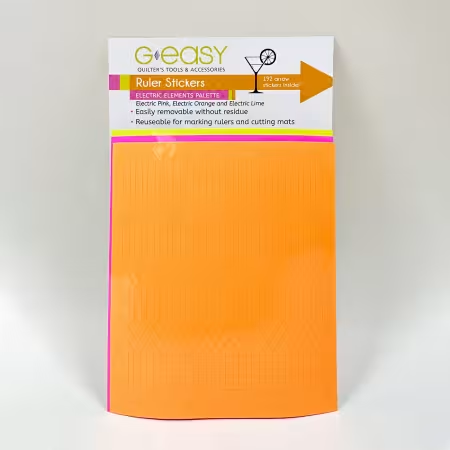 G-Easy Ruler Stickers - Electric Elements Palette