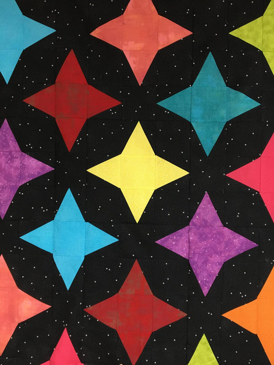 Stars Over Asheville Quilt Kit