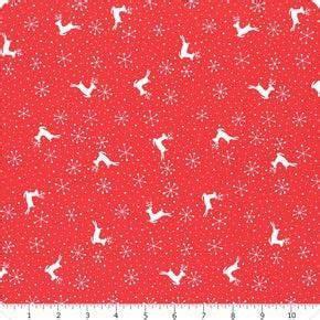 Reindeer Games Red Reindeer Dots