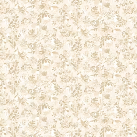 Cream Meadow 108 Inch Wide Back