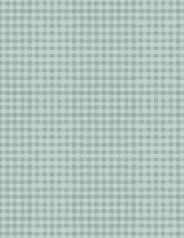 Blessed by Nature Gingham Blue