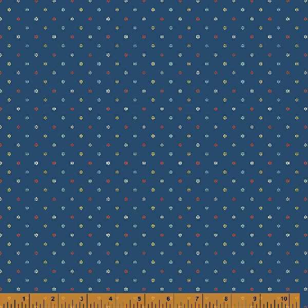 Forget-Me-Not, Bud Dot, Navy