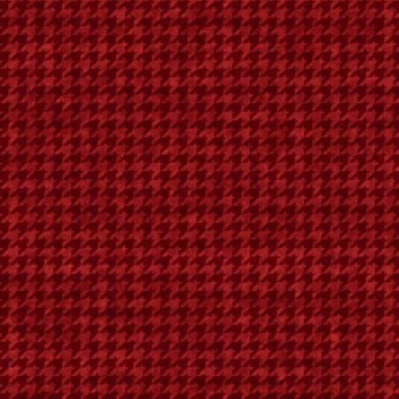 Red Houndstooth