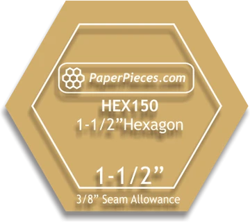 1 1/2" Acrylic Template
