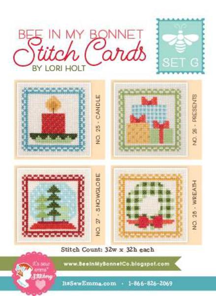 It's Sew Emma Bee in my Bonnet Stitch Cards Set G