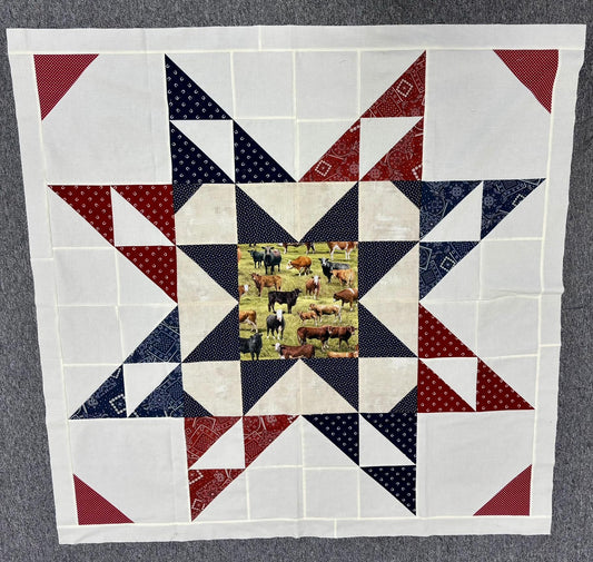 Fox Hollow Quilt Kit featuring Saddle Ranch