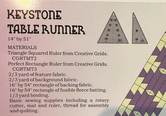 Keystone Table Runner Pattern