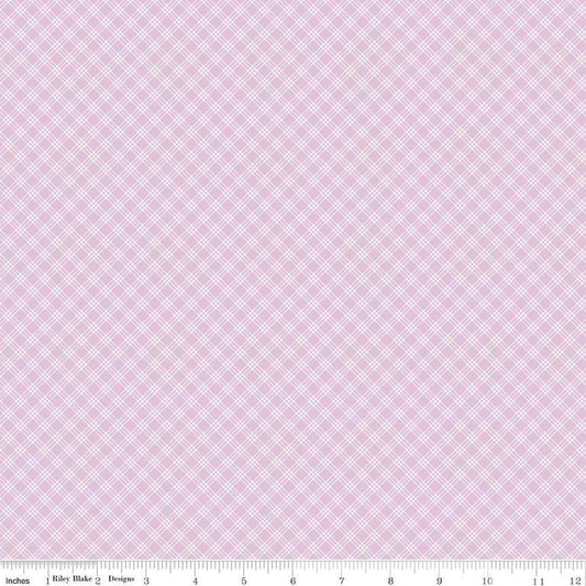 Bunny Trail Plaid Lilac