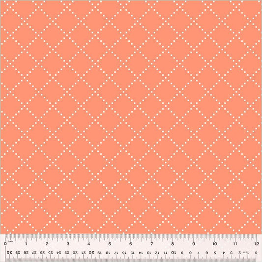 Clover & Dot Coral Bias Grid