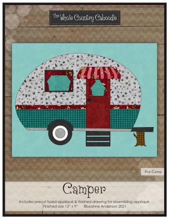 Camper Precut Fused Applique Pack