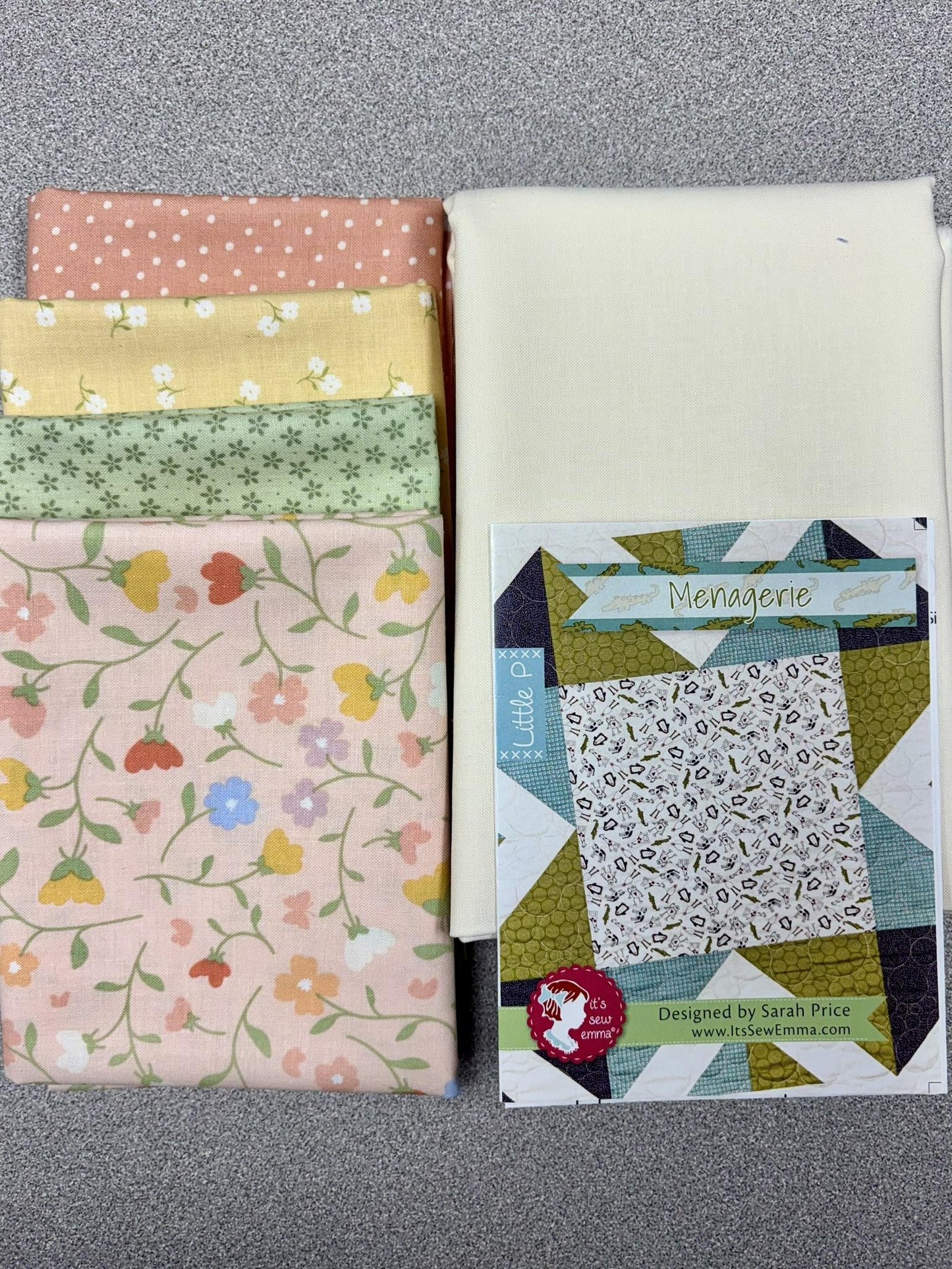 Menargerie Quilt Kit