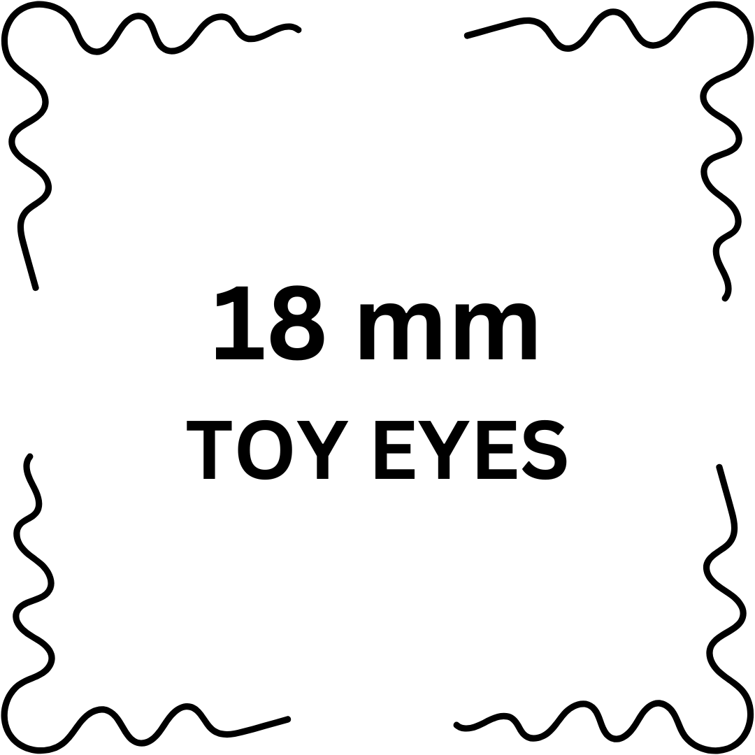 18mm Toy Eye Pack (pk of 5)