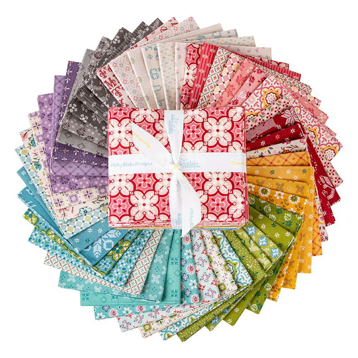 Piece & Plenty Fat Quarter Bundle, 48pcs/bundle