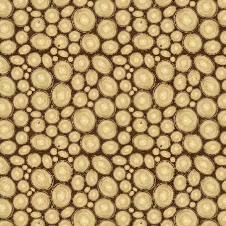 Happy Campers Brown Tree Rings