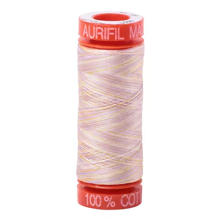 Mako Cotton Embroidery Thread 50wt 220yds Variegated Champagne