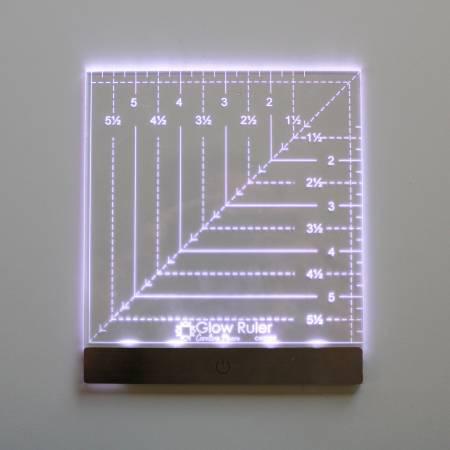 Carolina Moore Glow Ruler 6in Square