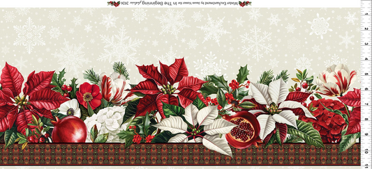 Winter Enchantment Cream Border