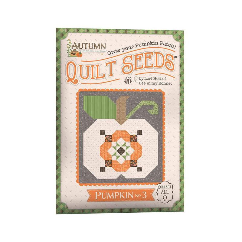Lori Holt Autumn Quilt Seeds Pattern Pumpkin No. 3