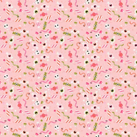 Not Scary Pink Gooey Sweets