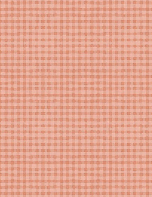 Blessed by Nature Gingham Peach